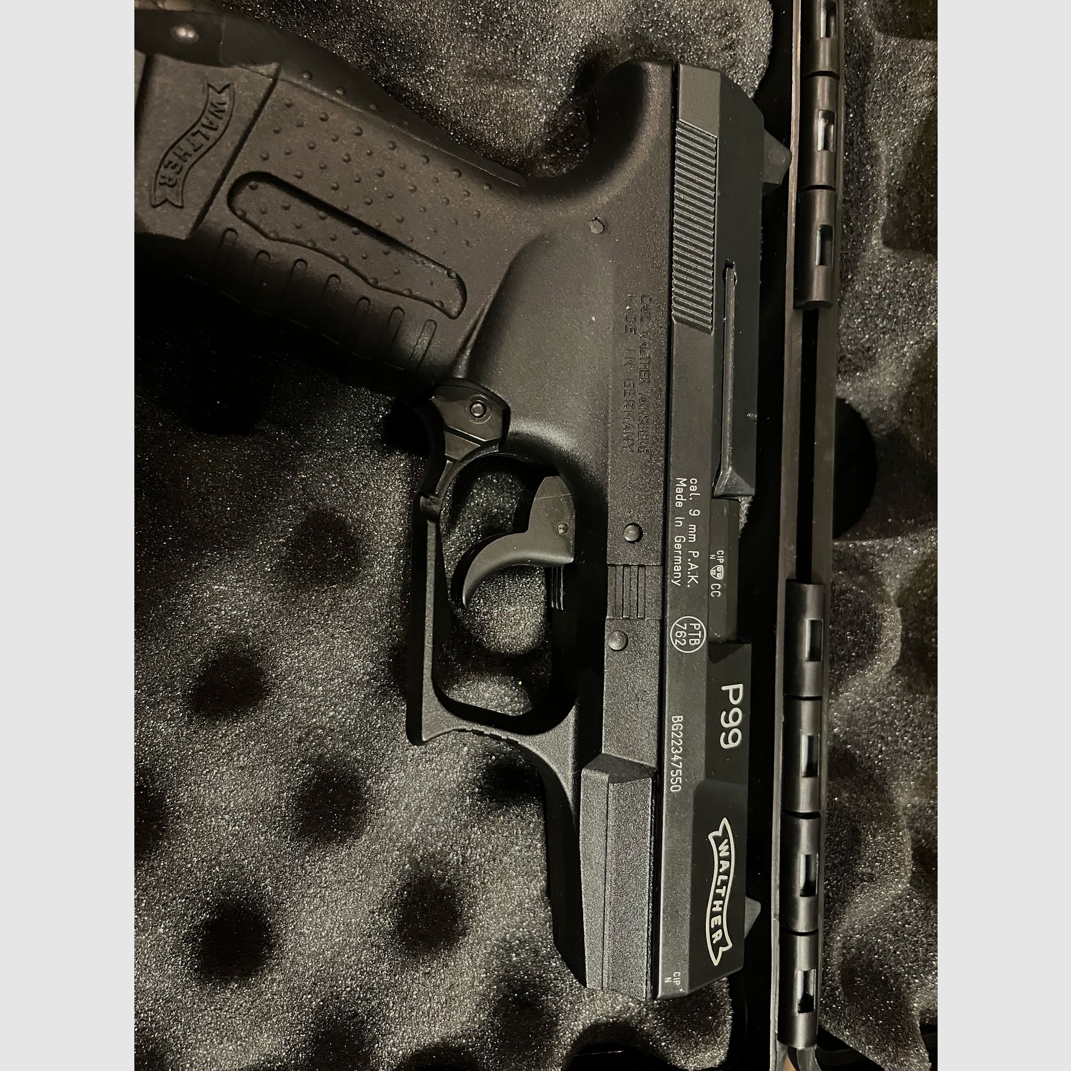 Schreckschusspistole Walther99Automatik9mmPaK