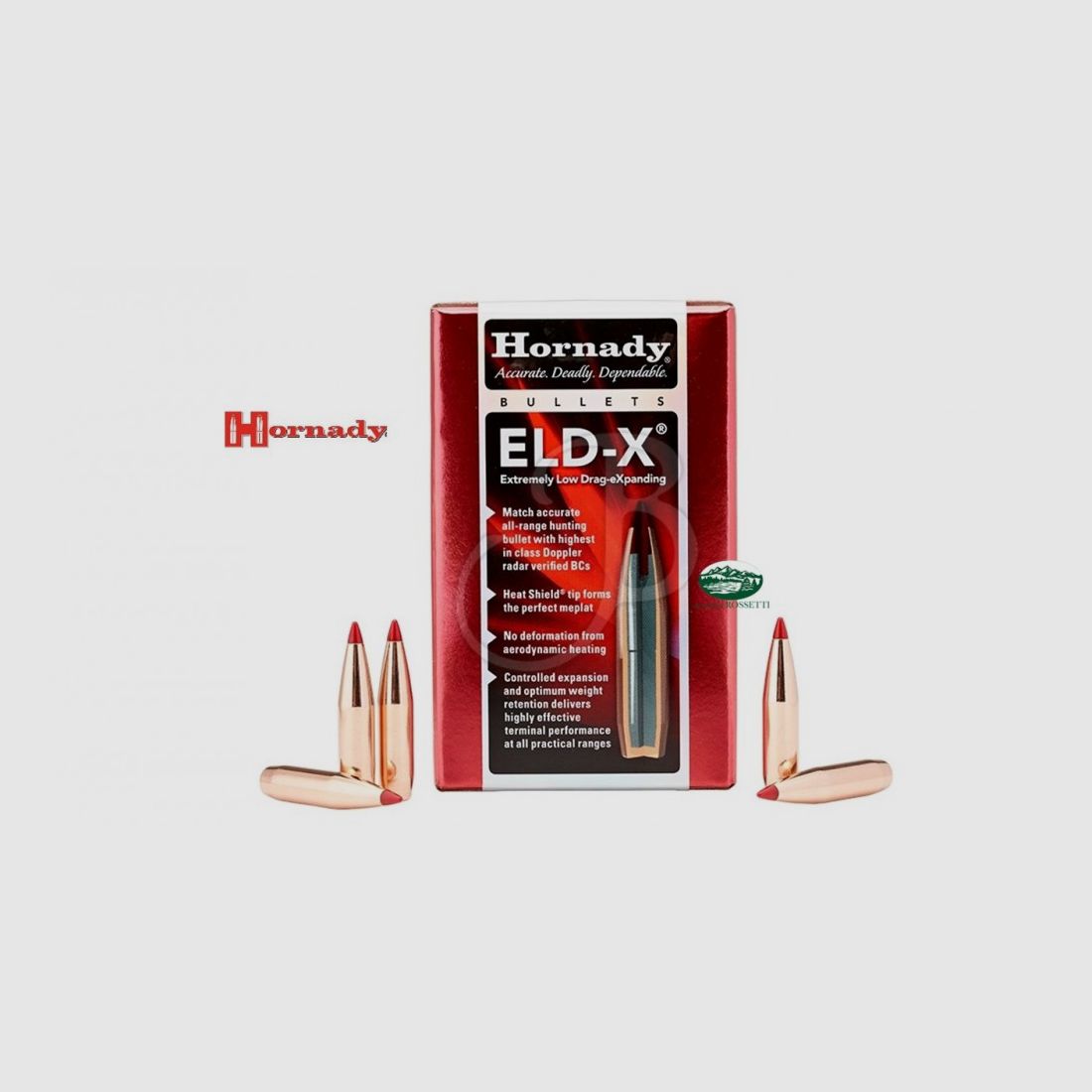 HORNADY Geschosse ELD-X Kal.6mm 103 gr 24550