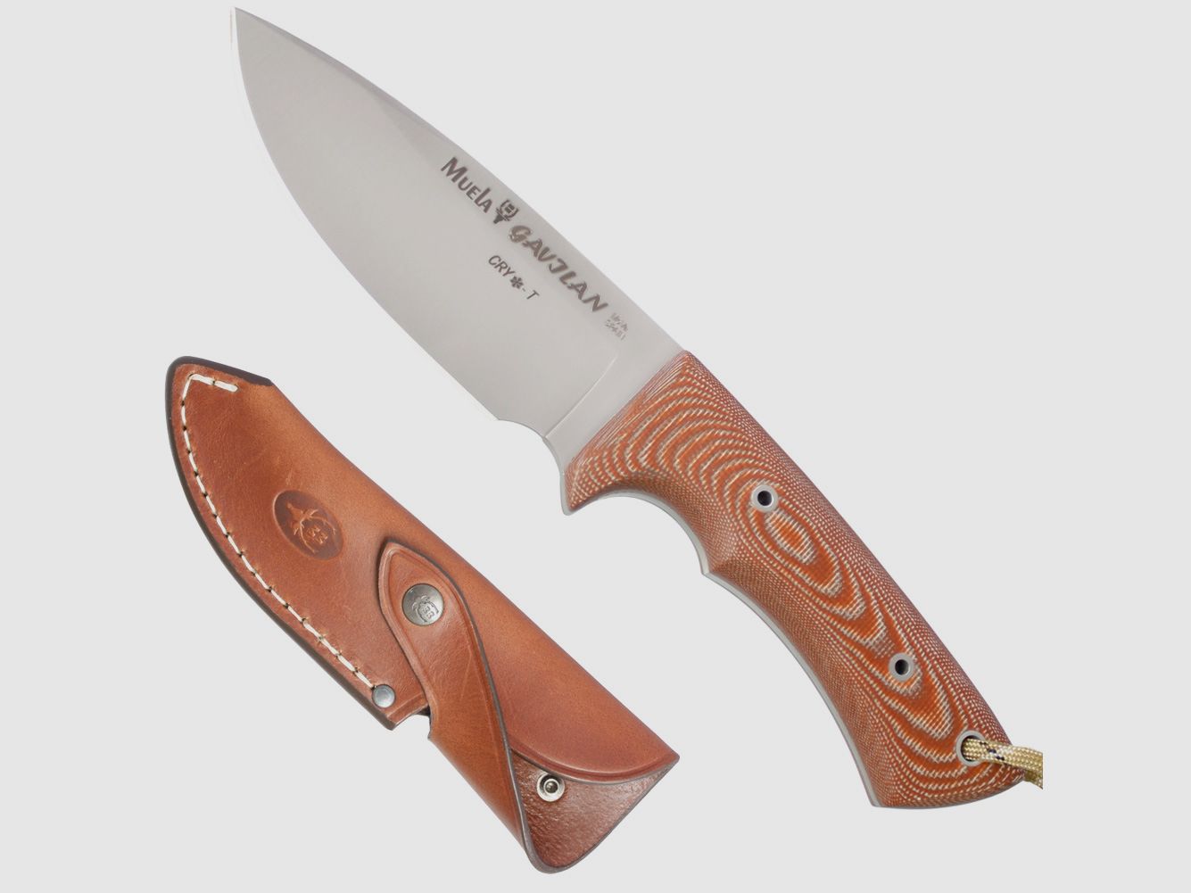 Muela Messer Gavilan braun