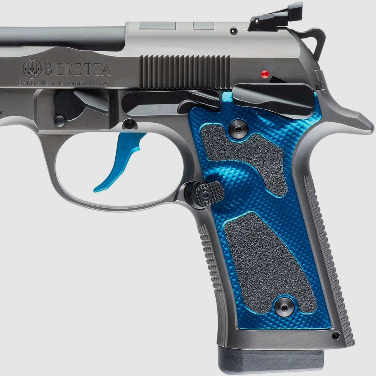 Beretta 92X Performance Optic Dark Blue - A5W2243122A111 + 1000 unidades de munición 9x19, imagen 7 de 13