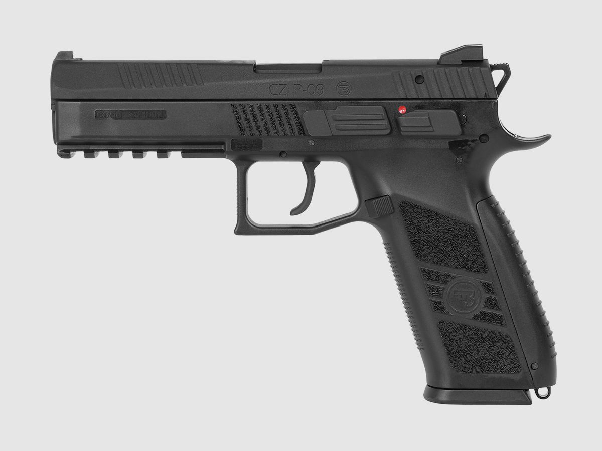 CZ P-09 inkl. Koffer Schwarz 6mm - Airsoft Gas BlowBack
