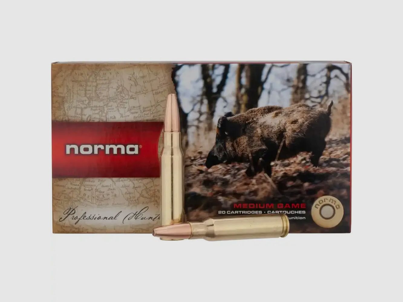 Norma .308 Win. Vulkan 11,7g/180grs. 13 Packungen - Preis pro PAckung a 20 Patronen