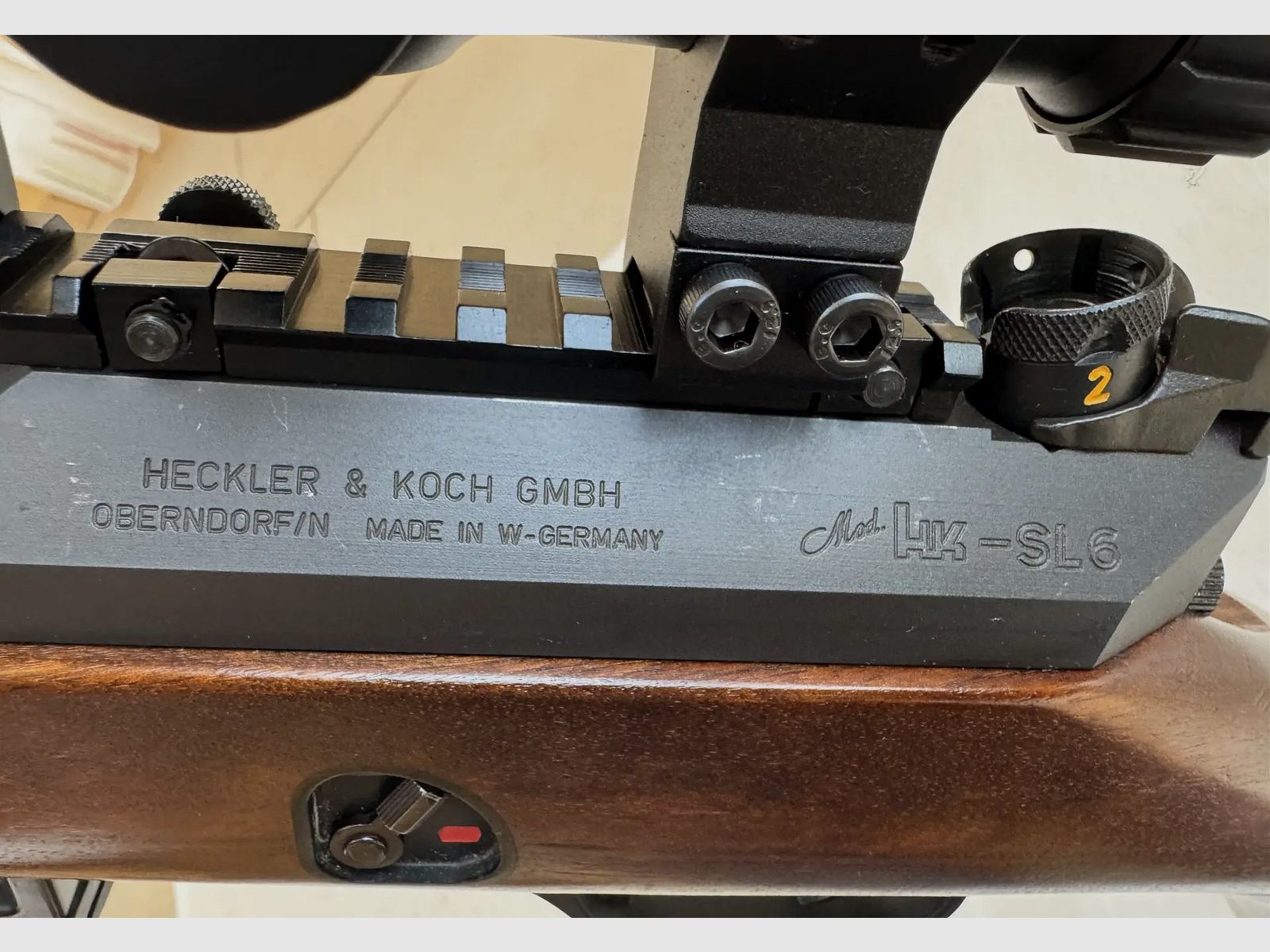 Heckler & Koch SL6 im Kaliber .223 Remington mit hochwertigem Zielfernrohr Sightron 6,5-20×50 (MOA-2)