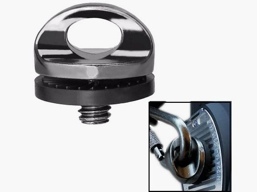 Tornillo de adaptador para correa en dispositivo de imagen térmica