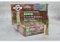 PPU Z-GROM 8x57IS 175gr. 11,34g 20 Stück Staffelpreise