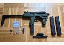 B&T MP9 A3 GBB di KWA – con 3 magazine & disegno esploso – buone condizioni