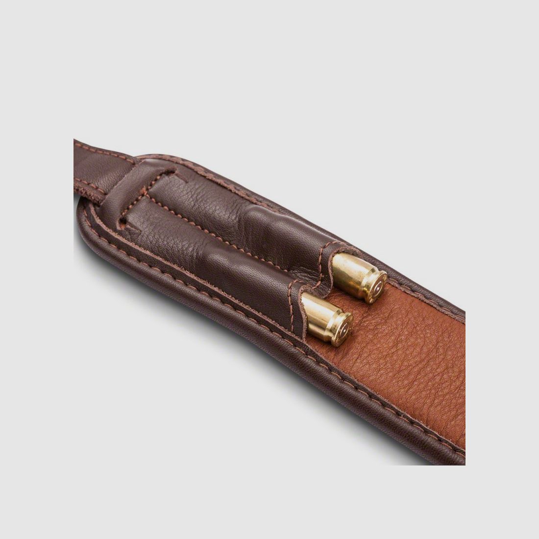 BLASER CINGHIA PER FUCILE IN PELLE MARRONE, immagine 3 di 3