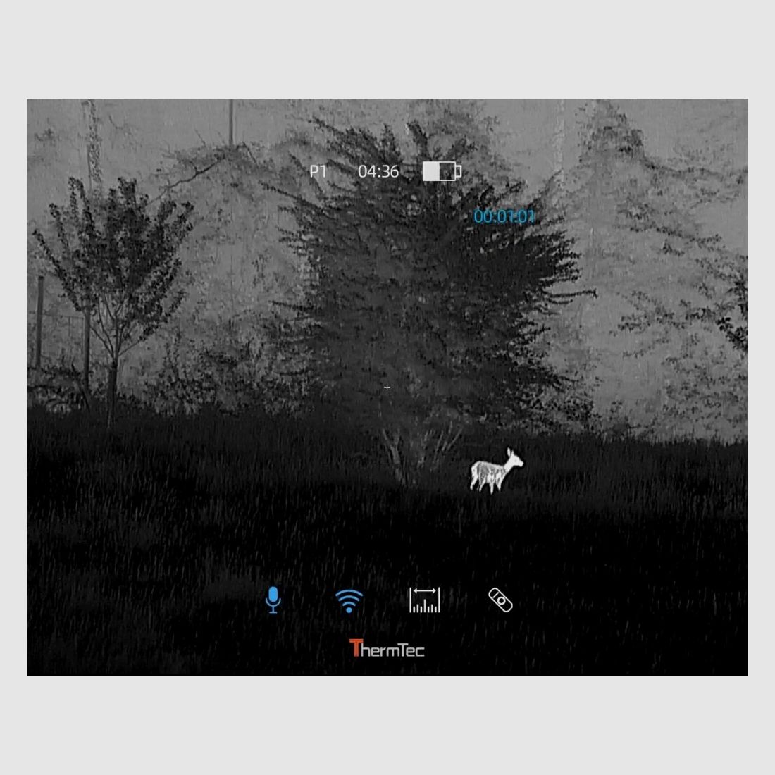 Dispositivo di imaging termico ClipOn Thermtec Hunt 335 PRO, immagine 6 di 11