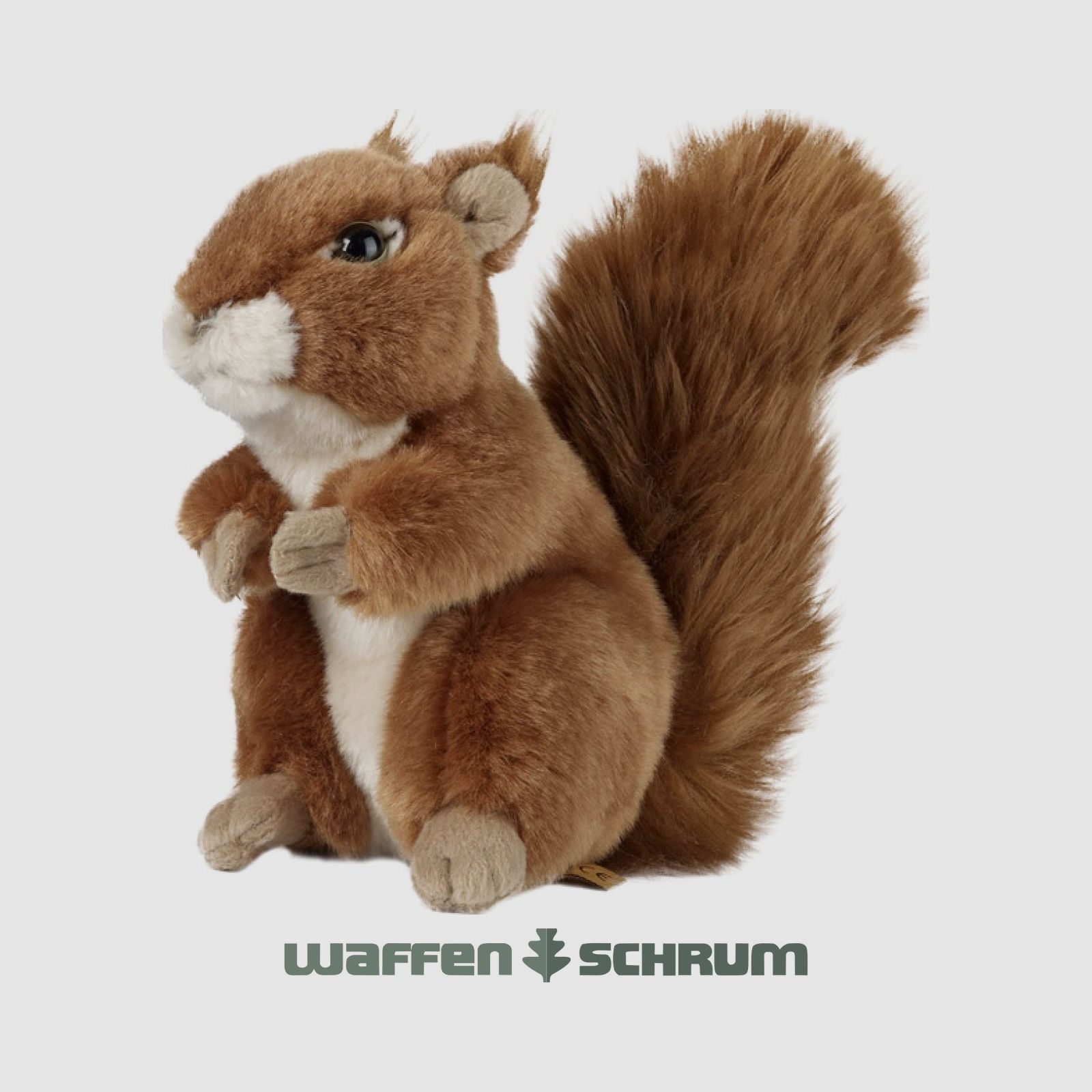 AKAH Plüschtier Eichhörnchen 20 cm