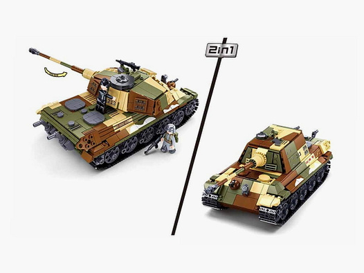 Sluban WWII - Schwerer Deutscher Panzer