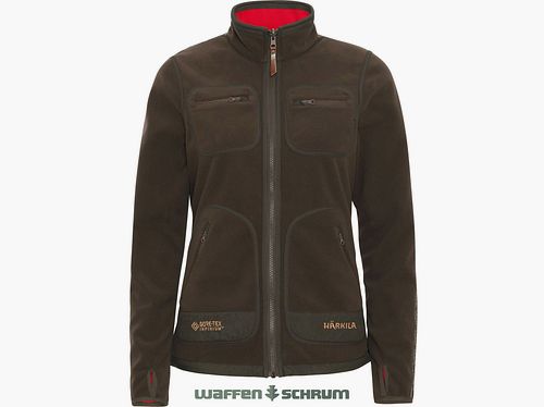 Härkila Fleecejacke Kamko Brown/Red