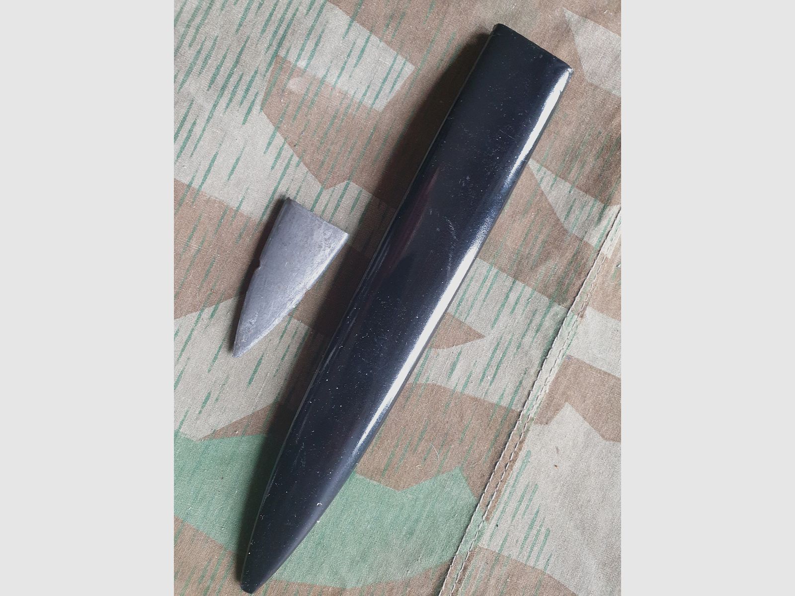 Fodero originale per pugnale nero per un pugnale da servizio
