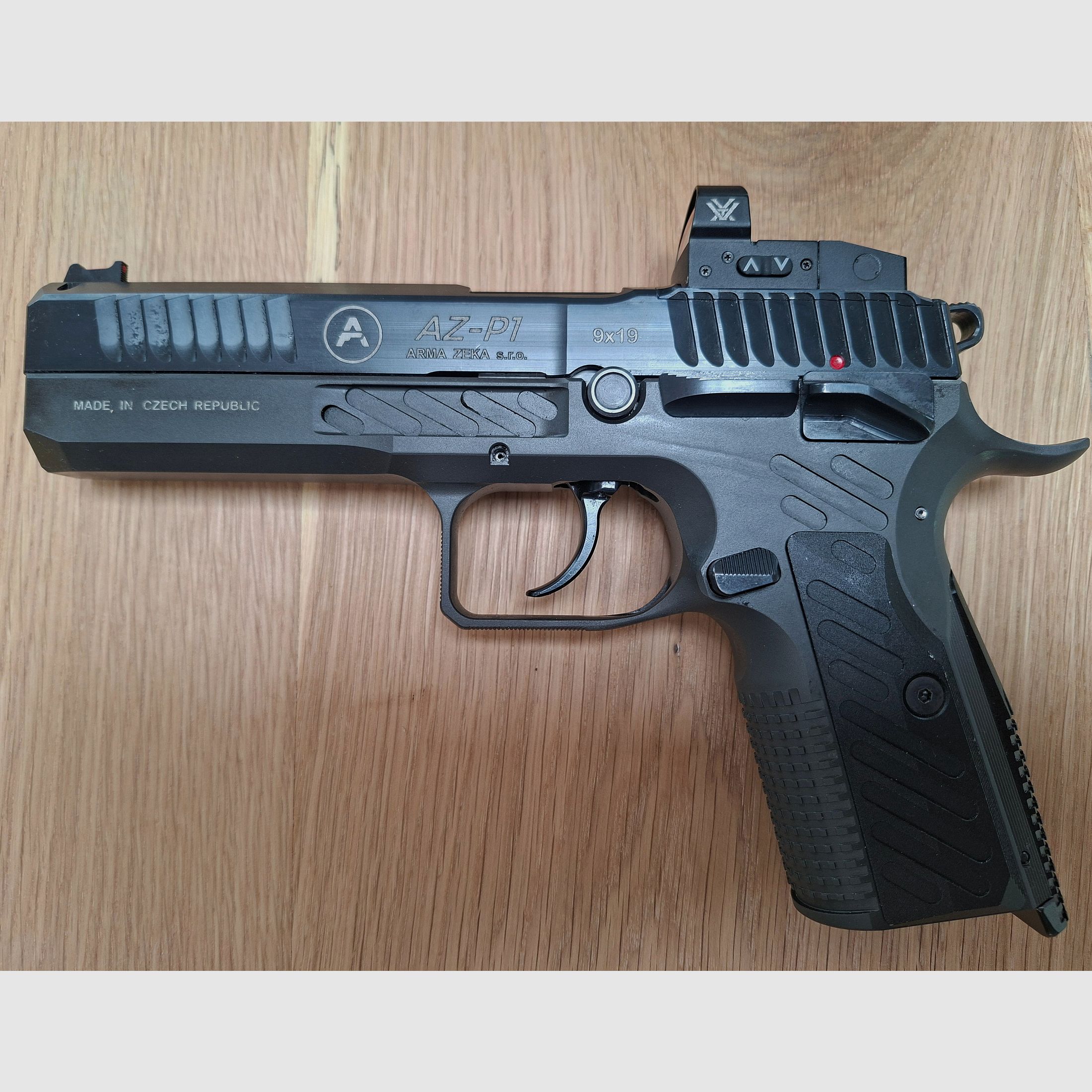 Arma Zeka Sport Optics P1 9mm with Vortex Venom red dot sight