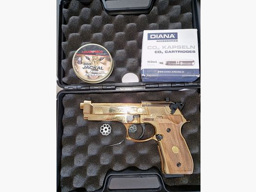  beretta gold  92fs 4,5mm diabolo co2 pistolet
