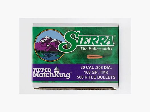 SIERRA BALAS CAL30 168 GR TMK