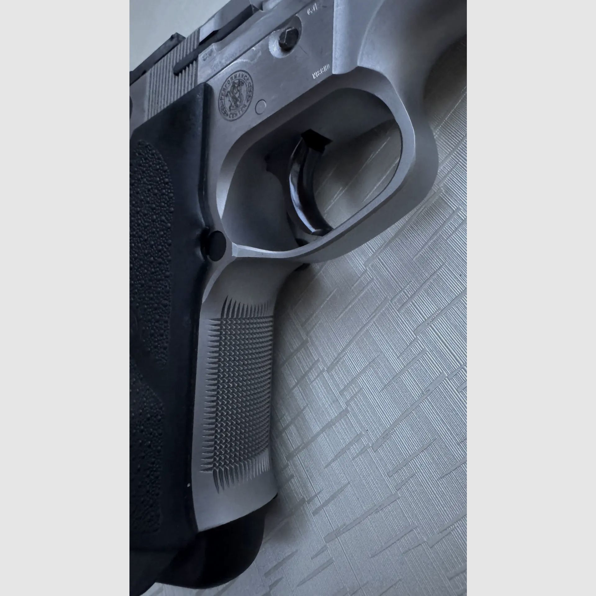 Smith & Wesson Target Champion pistol, caliber 9 mm Luger