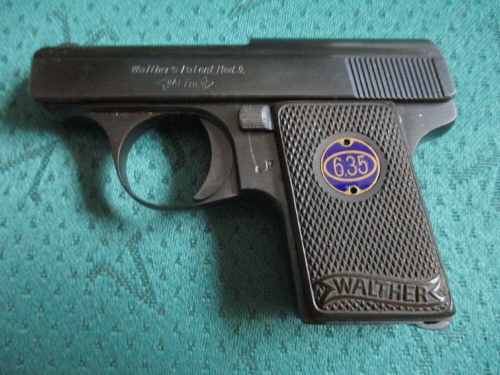 Pistolet 6,35 mm Walther Mod. 9 de la collection 9, image 1 sur 2
