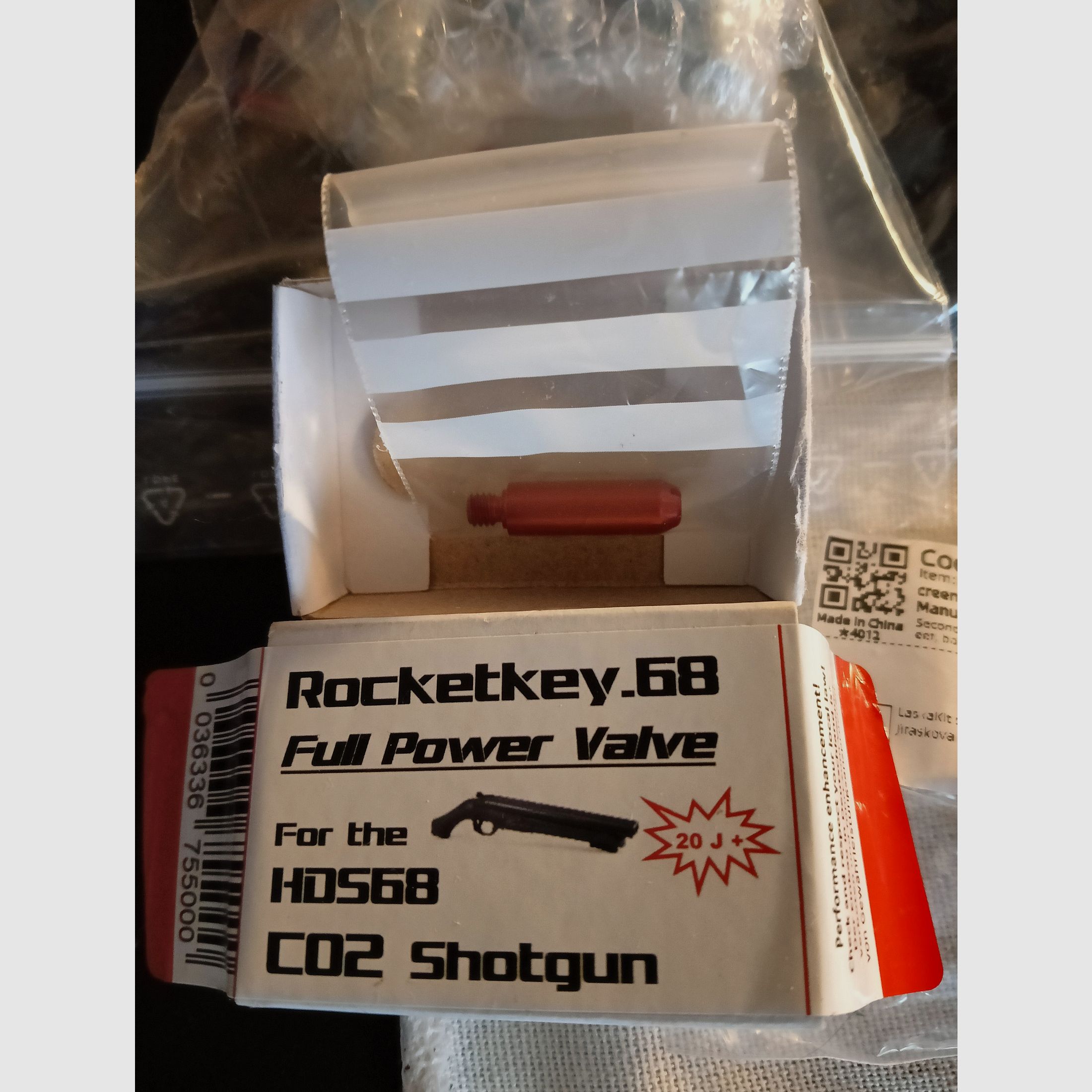 Umarex HDS68 Co2 fusil à grenaille .68 Orange-Noir P2P T4E neuf en MEGASET, image 15 sur 17