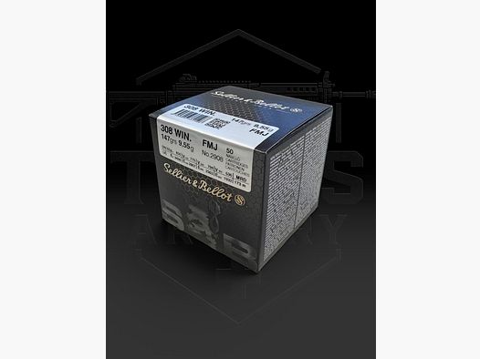 S&B 308, FMJ 147gr, 50 Schuss