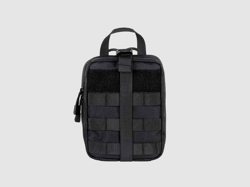 Large Rip-Off Medical Pouch - Black [8FIELDS]