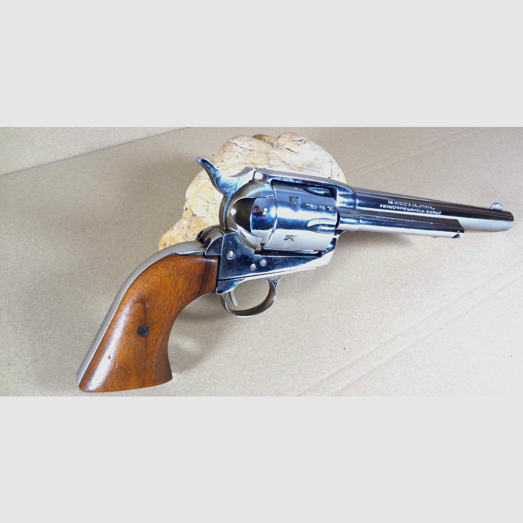 H. Schmidt, Model 121B Texas Scout Peacemaker, in caliber 9mm blank.