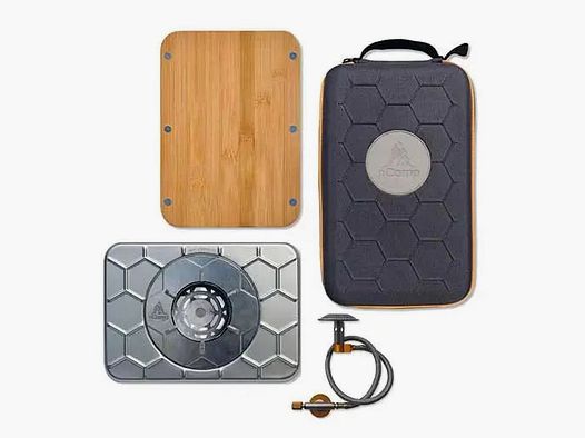 nCamp Kuchnia do zabrania 4-częściowy zestaw