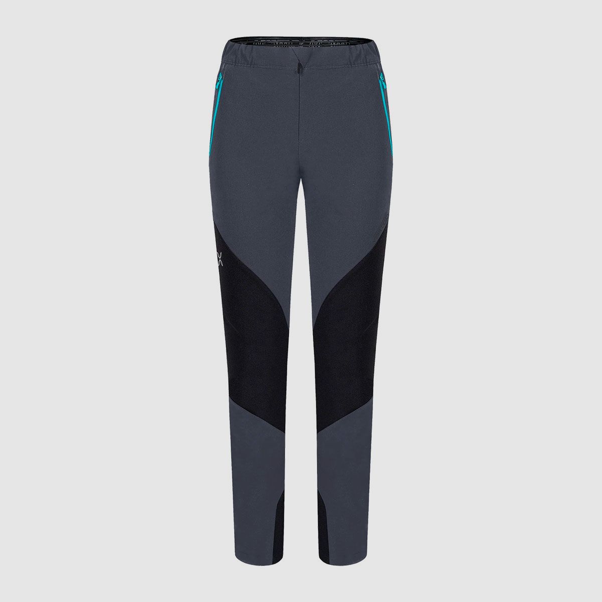 PANTALONE – MONTURA – WOMEN – VERTIGO LIGHT 3 PANTS WOMAN ATHLETIC FIT Graphite Blue / Turquoise, image 1 of 8