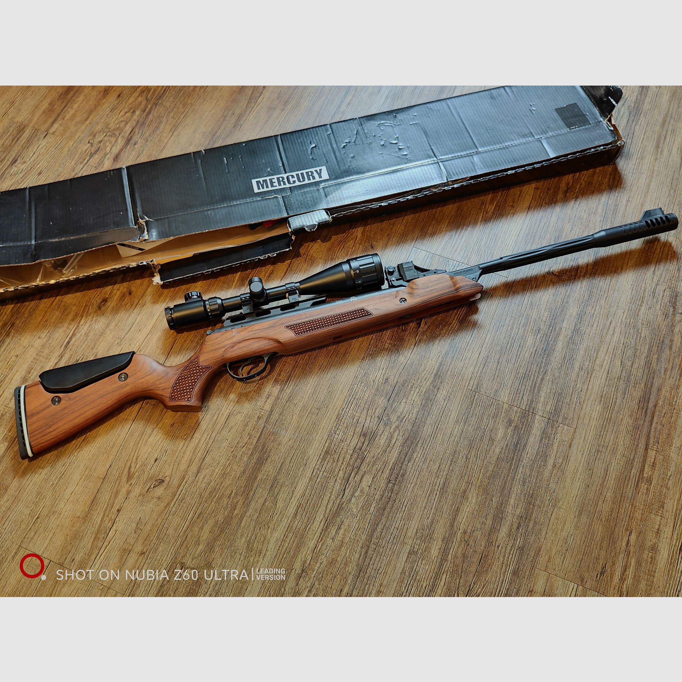 Mercury Air Luftgewehr Speedfire inklusive Zielfernrohr Leutvesier 
