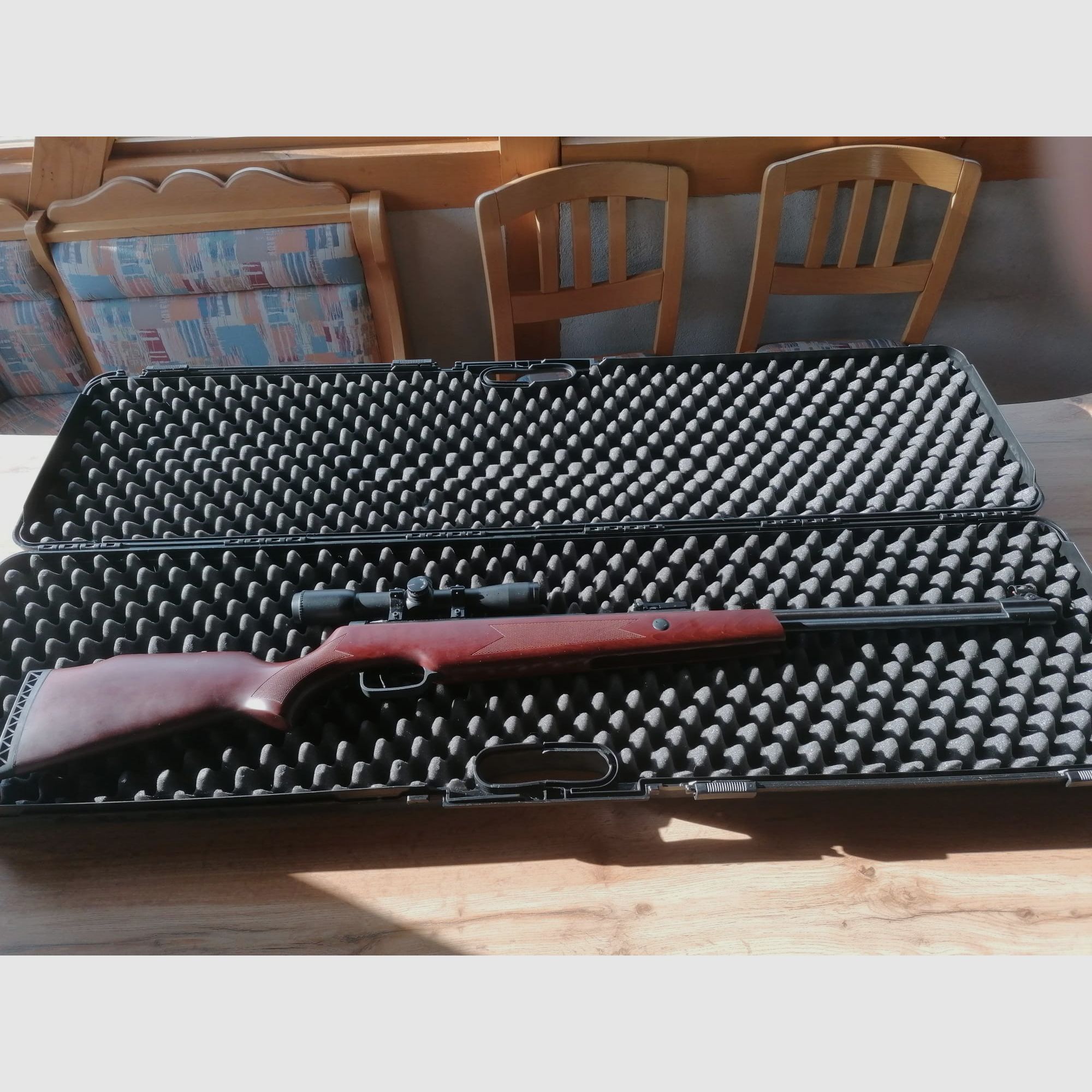 Hämmerli Hunter Force 900 Luftgewehr 4,5 mm + ZF 4x32 Mildot + Koffer/Futteral