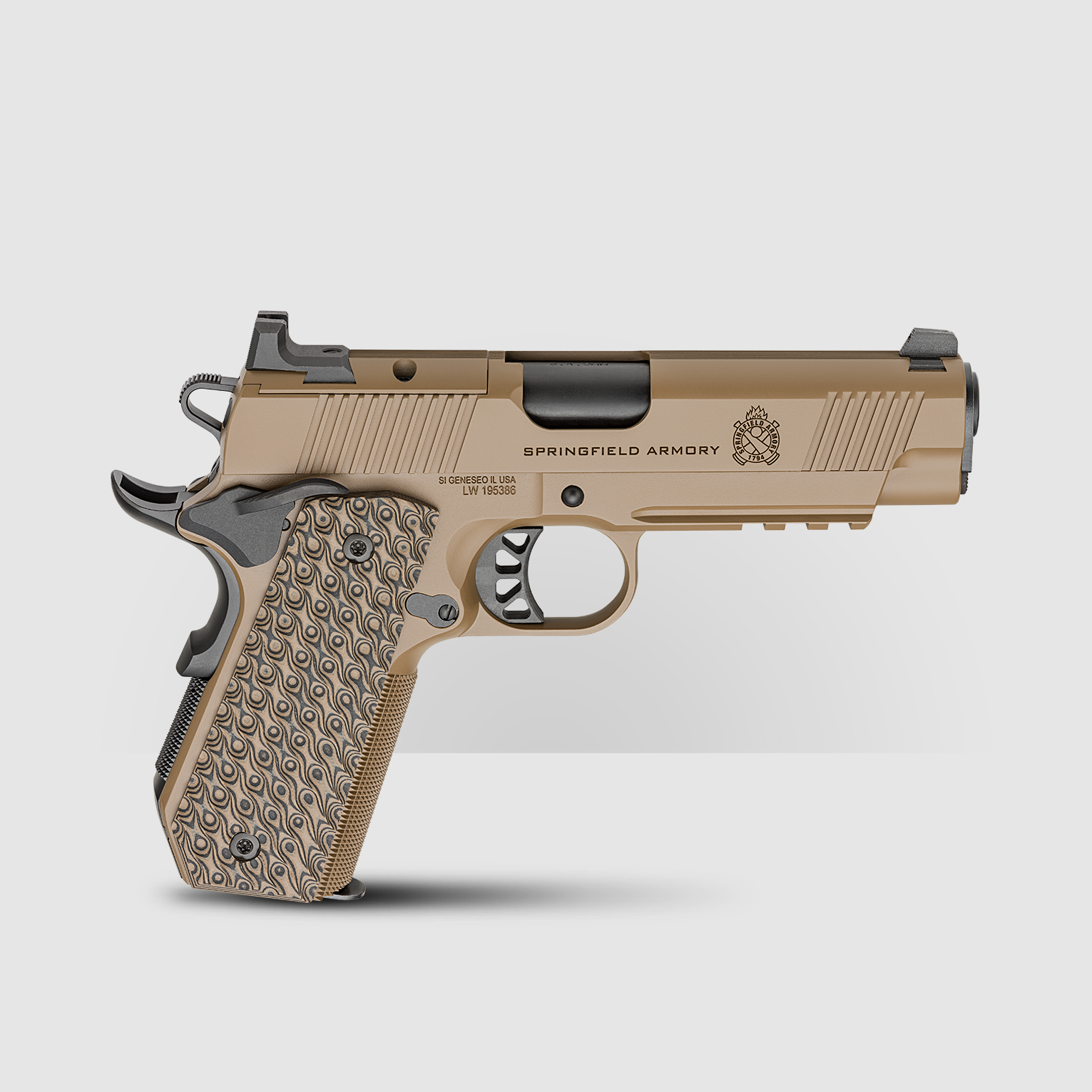 Springfield Armory 1911 TRP™ AOS PISTOL 9 MM, 4.25“, COYOTE