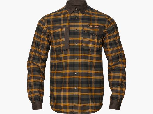 Härkila Aivak L/S Koszula Męska Buckthorn brązowy L