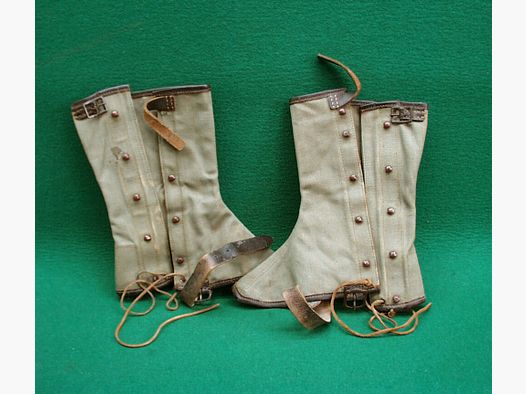 Gamaschen für Gebirgsjäger Stiefel