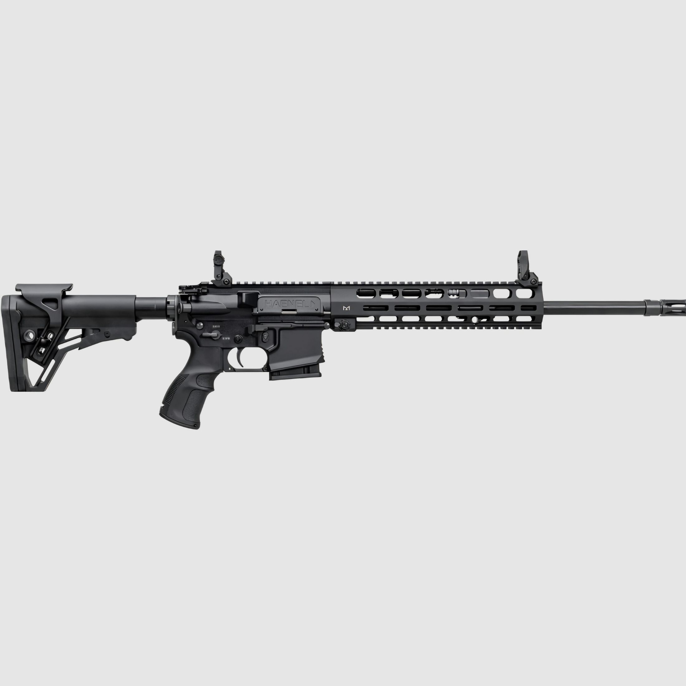 SLB Haenel CR223 – as new – caliber .223 Rem. – match trigger – with accessories