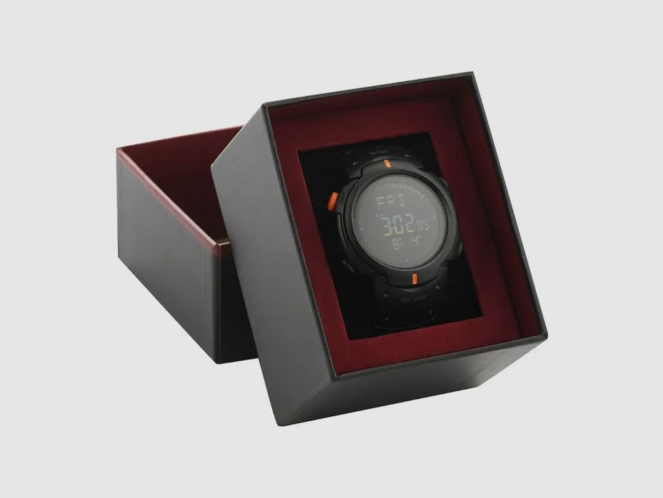 M-Tac® Taktische Uhr mit Kompass Schwarz