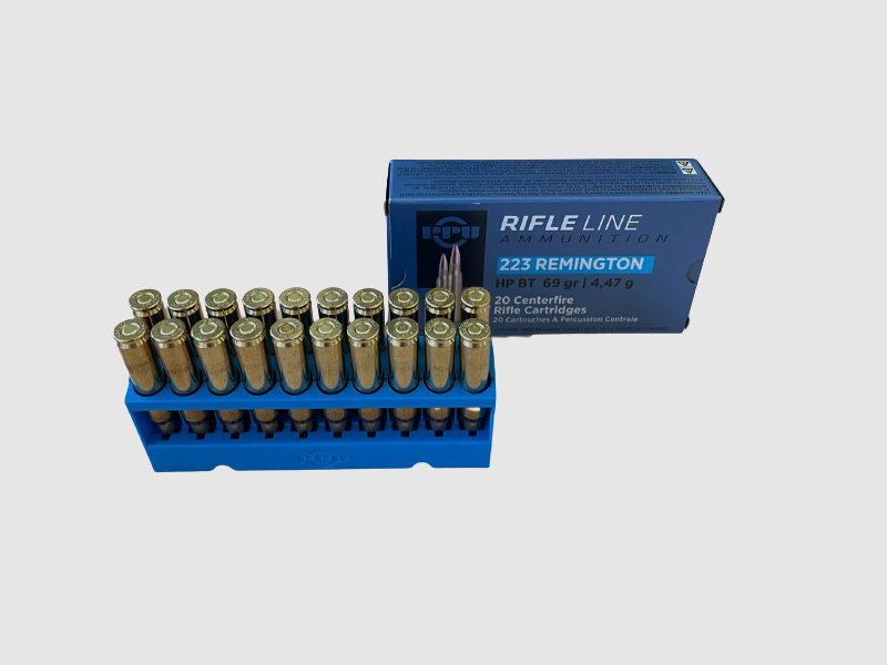 PPU .223 Rem 69 GR. HPBT 20 pz., immagine 1 di 3