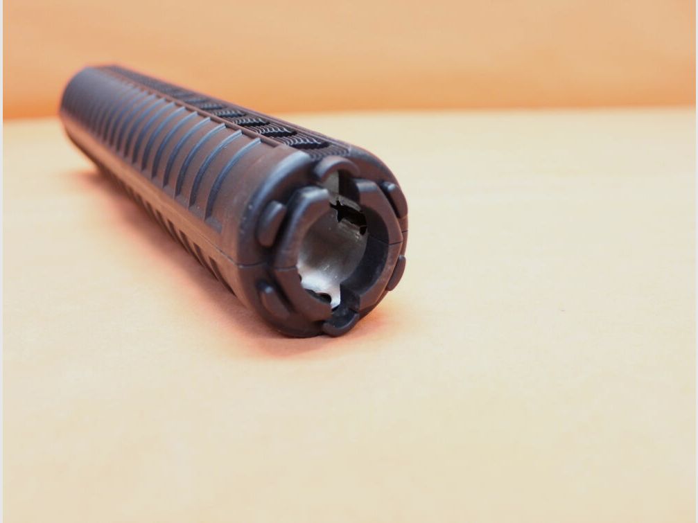 Unbekannt AR-15: Handguard A2 Rifle/ Standard-Length Model1 Polymer Black/ Handschutz Typ M16 f. 20" Lauf