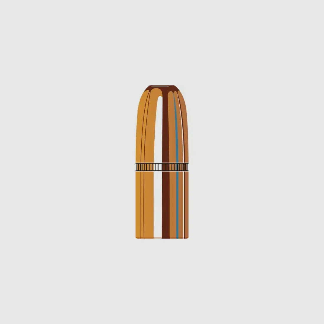 Projectiles Hornady 45 cal .458 480gr DGS® 45033, image 1 sur 3