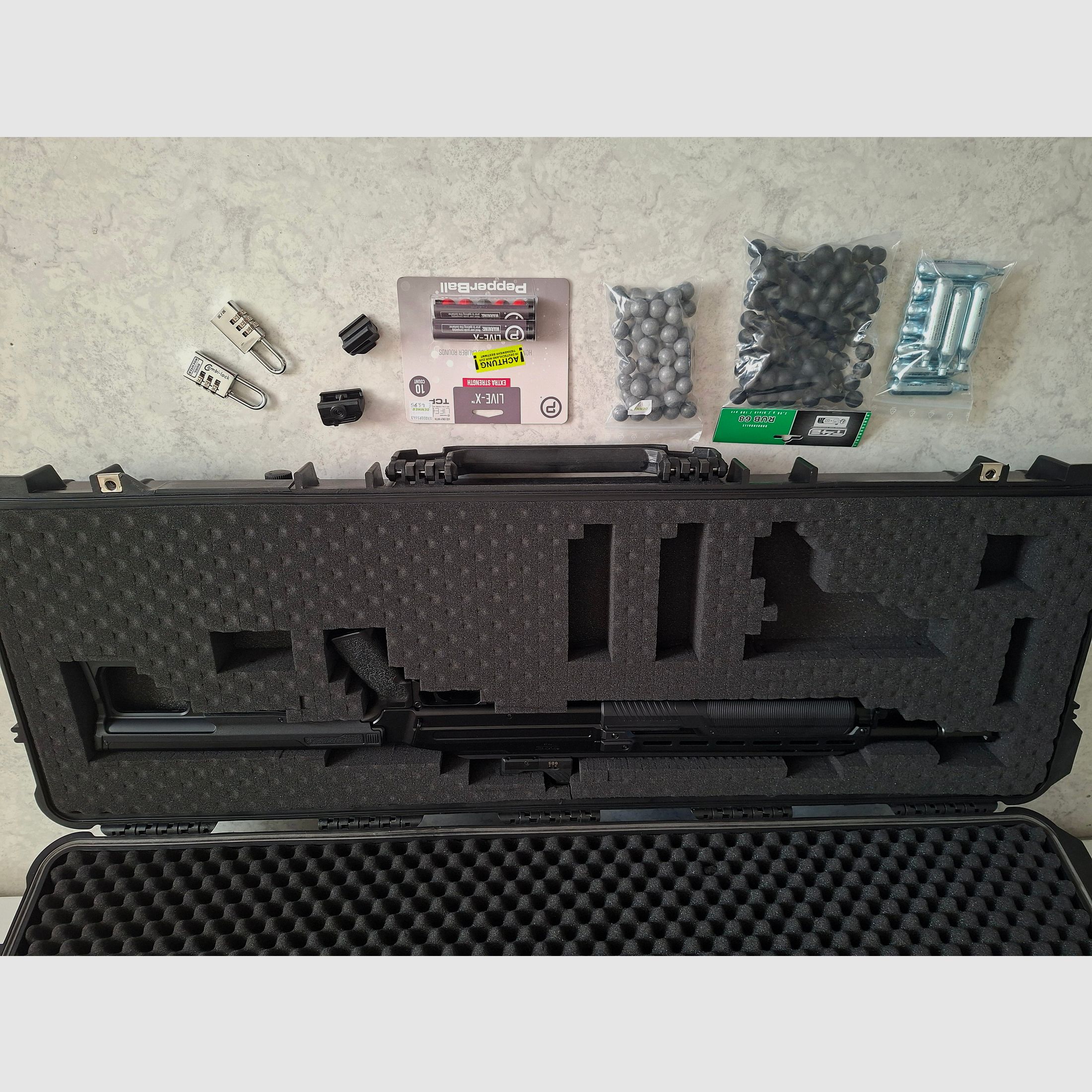 Ram waffe HDX 68 nuovo con accessori