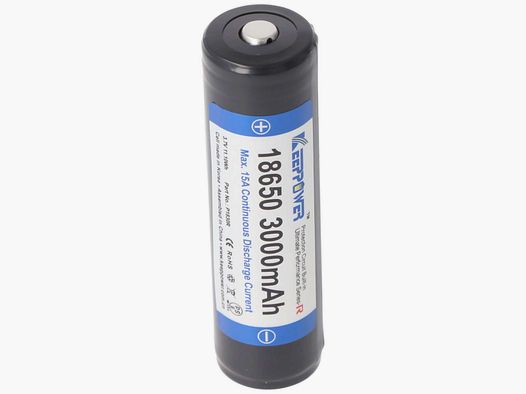 KeepPower Li-18650 Akku 3000mAh für: TD50L | Vagon 335LRF | Vagon 650LRF