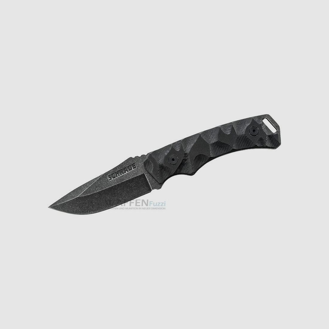 Schrade Gürtelmesser stone-washed mit Messerscheide