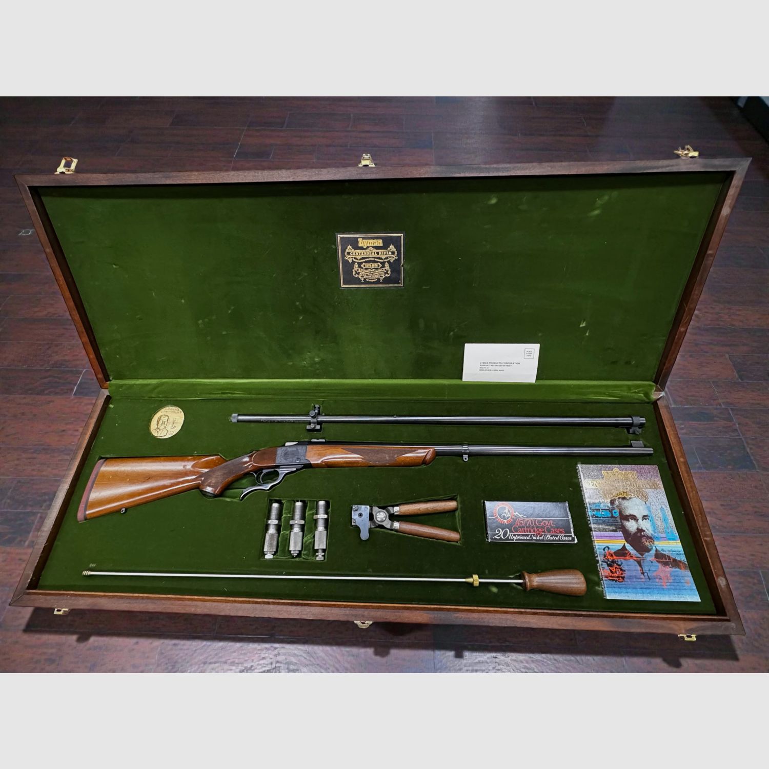 Ruger Lyman Block rifle cal. .45-70Gov