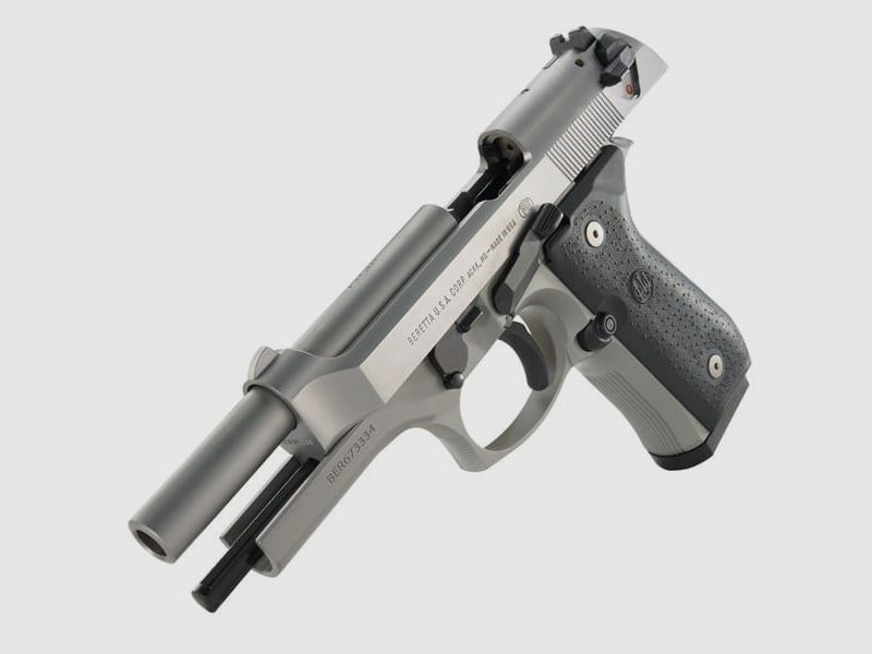 Pistola Beretta 92 FS Inox cal. 9x19 USA, imagen 4 de 7