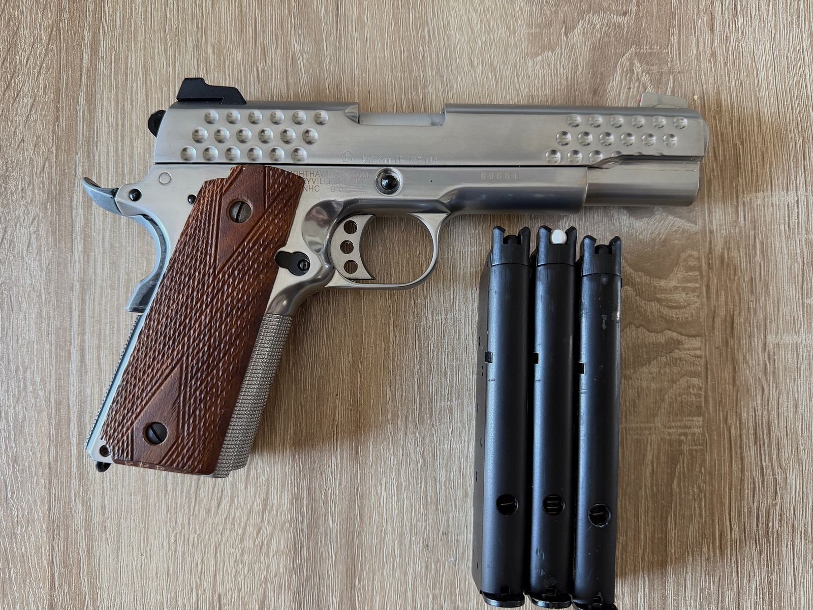 Airsoftpisto Wei Etech 1911 Knight Hawk