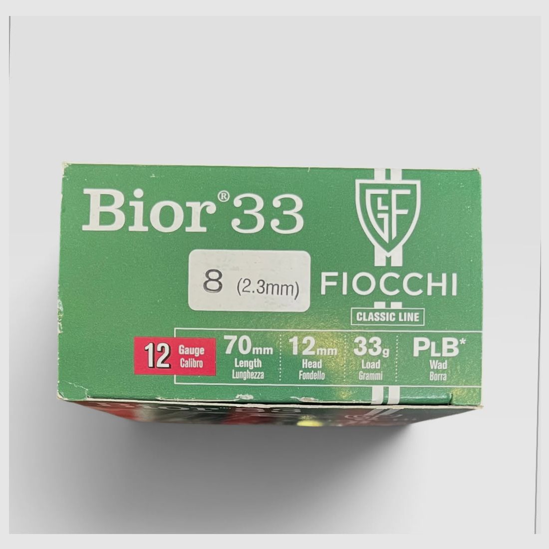 Bior 33 Fiocchi Patronen Kal.12, Bild 2 von 2