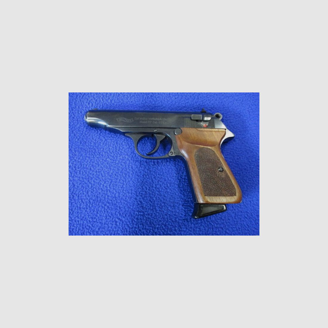 Walther PP pistol .22lr with wooden grips - allegedly English police - PP