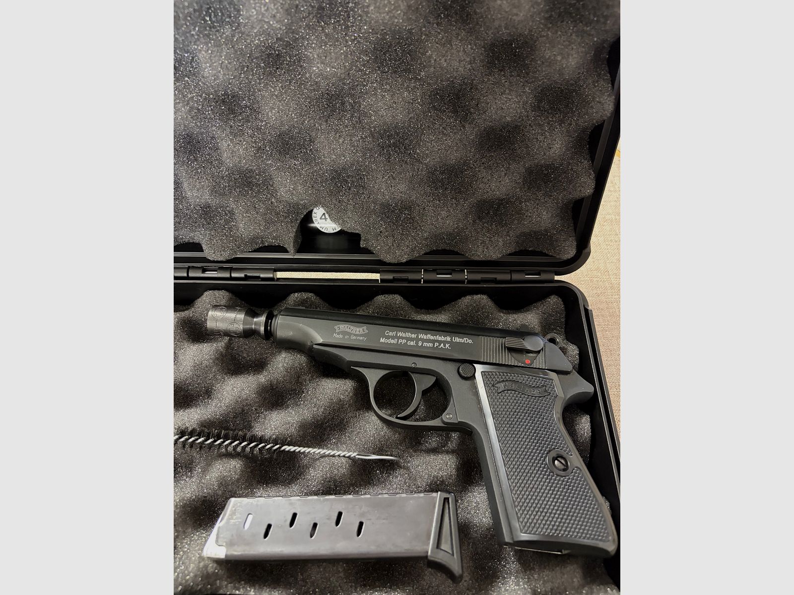 Walther PP P.A.K blank firing gun in top condition