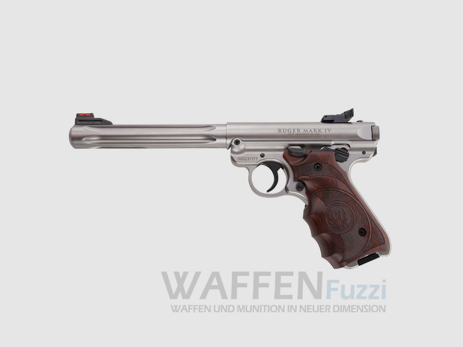 Ruger Mark IV Hunter 6,88" Kaliber .22lr stainless