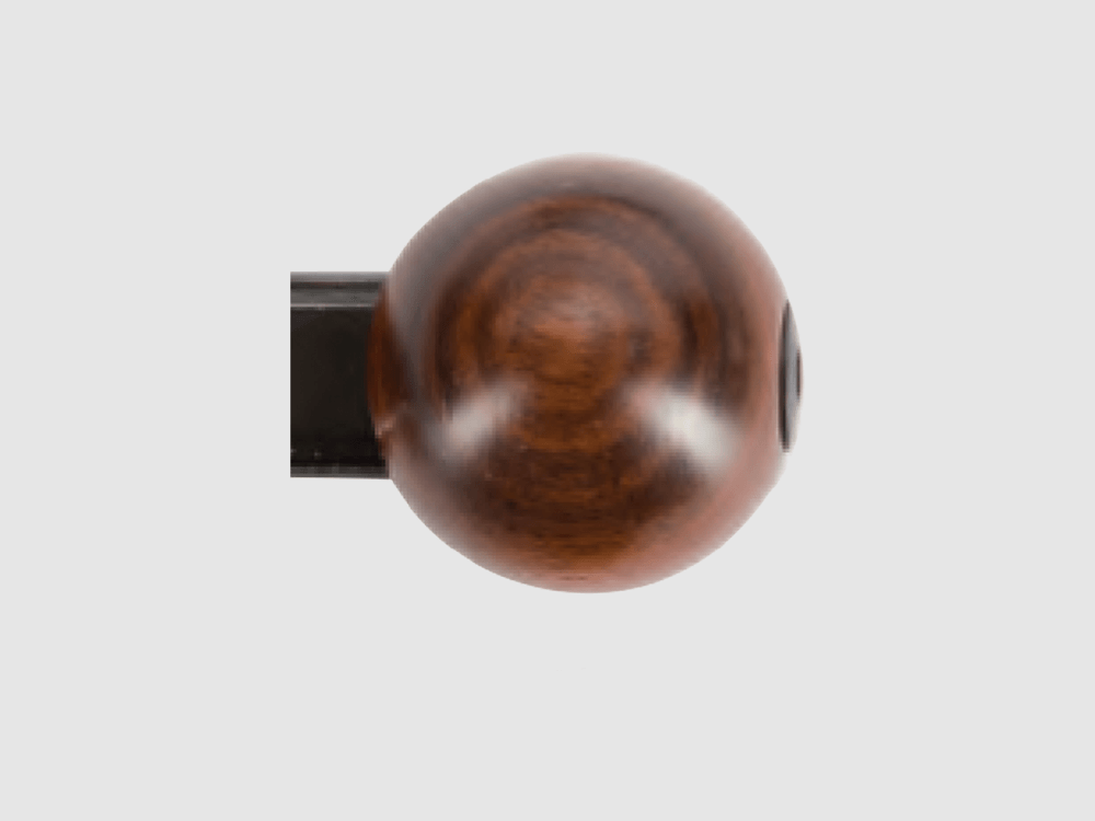 Chamber lever ball wood smooth
