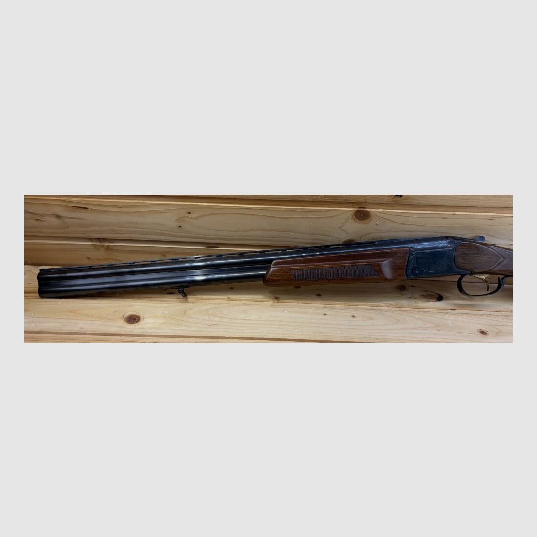 Escopeta Baikal de doble cañón 12/76 / longitud de cañón de 67 cm con chokes intercambiables 12/76