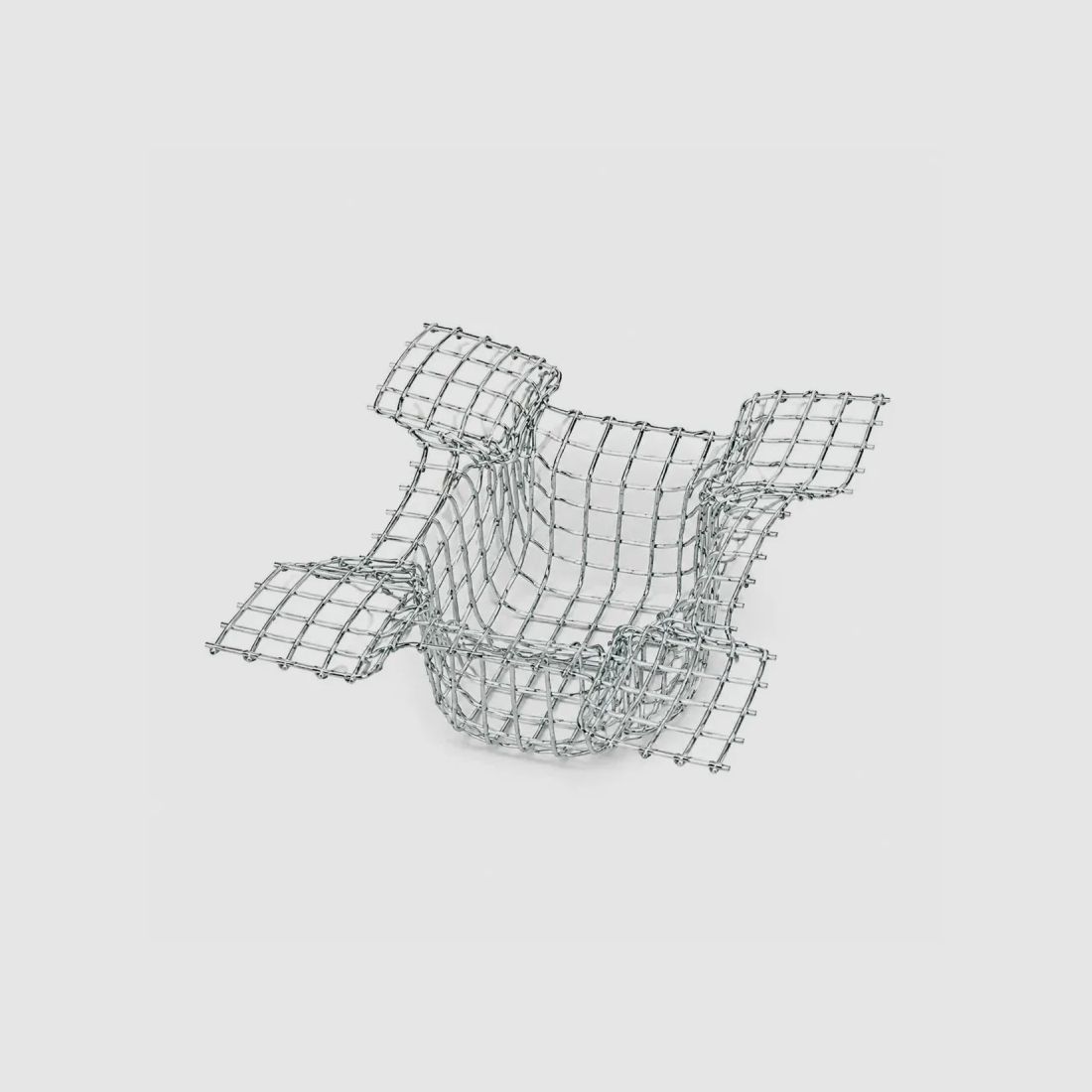 Trichter für Futterspender Metall Gitter 5x5mm, Bild 1 von 3